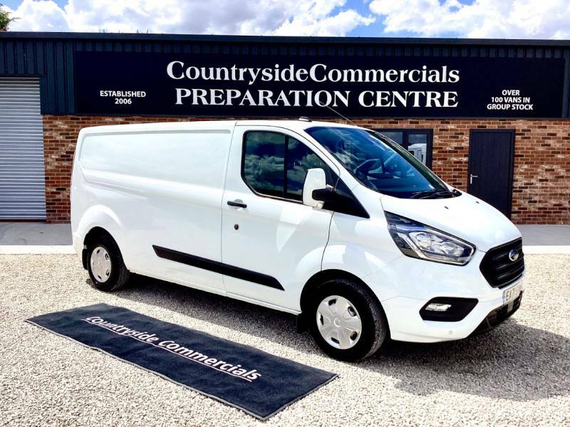 Ford Transit Custom 2.0 Ecoblue 105Ps Low Roof Trend Van - 2021 71 EA71SXW White