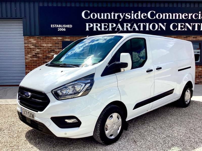 Ford Transit Custom 2.0 Ecoblue 105Ps Low Roof Trend Van - 2021 71 EA71SXW White #4