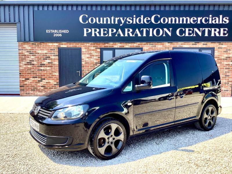 Volkswagen Caddy 1.6 Tdi 75Ps Trendline Van Black #3