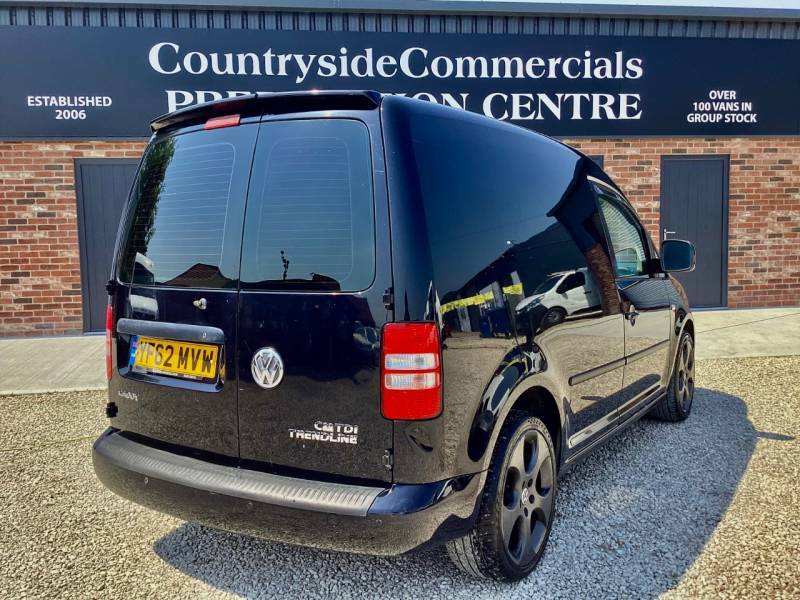 Volkswagen Caddy 1.6 Tdi 75Ps Trendline Van Black #6