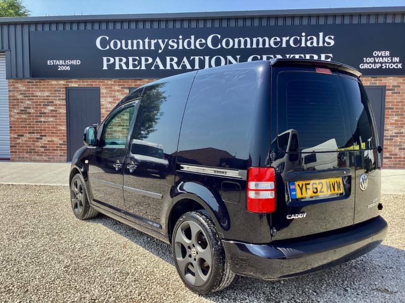 Volkswagen Caddy 1.6 Tdi 75Ps Trendline Van Black #4
