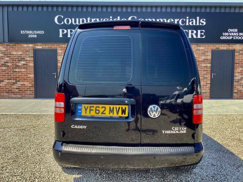 Volkswagen Caddy 1.6 Tdi 75Ps Trendline Van Black #5