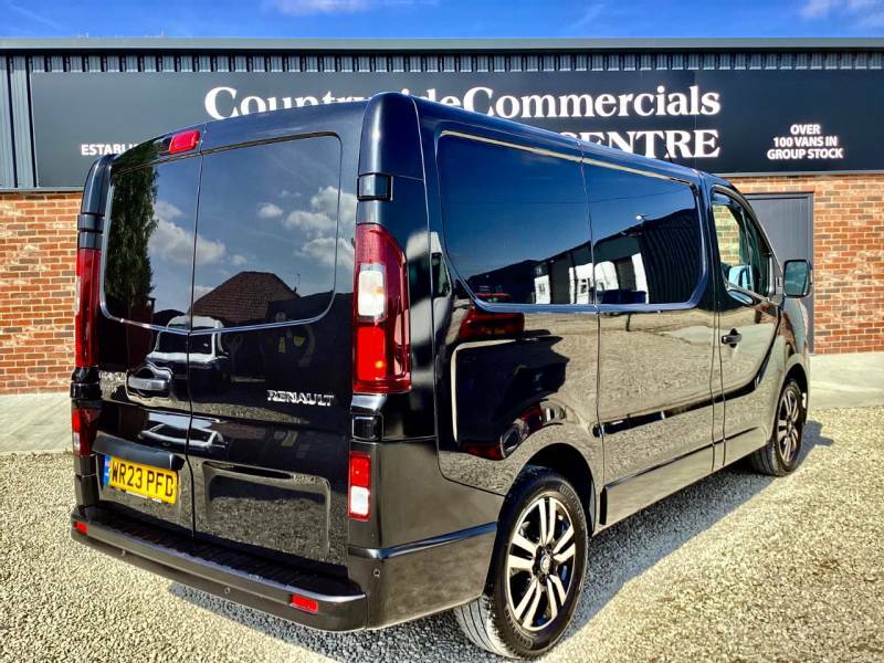 Renault Trafic Sl28 Blue Dci 150 Sport Van Black #5