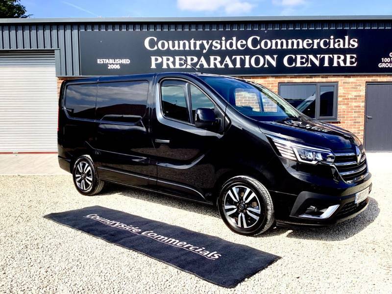 Renault Trafic Sl28 Blue Dci 150 Sport Van Black
