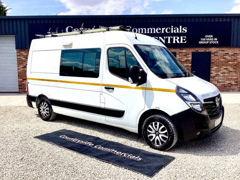 Vauxhall Movano 2.3 Turbo D 135Ps H2 Van White
