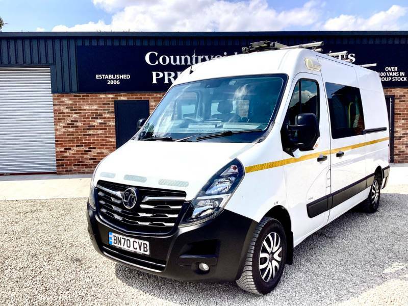 Vauxhall Movano 2.3 Turbo D 135Ps H2 Van White #3