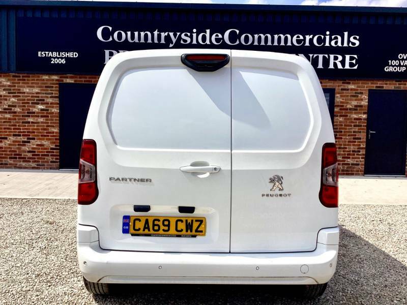 Peugeot Partner 1000 1.5 Bluehdi 100 Asphalt Van White #5