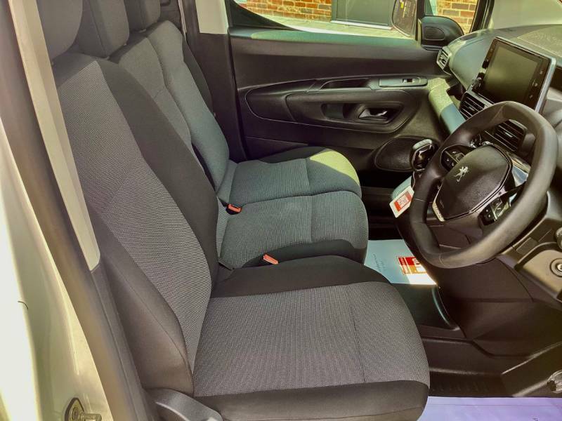 Peugeot Partner Panel Van 1.5 Bluehdi 1000 Professional 2020 White #8