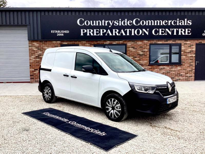 Renault Kangoo Ml19 Blue Dci 95 Start Van White