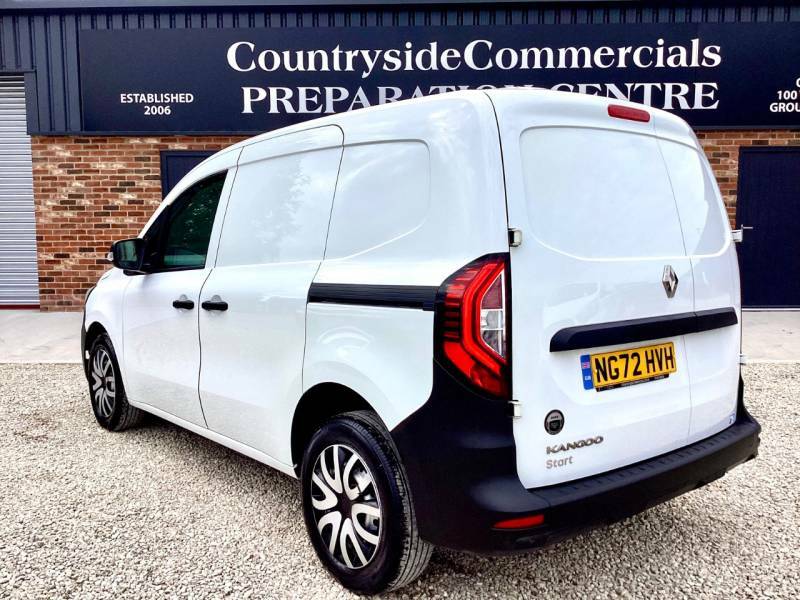 Renault Kangoo Ml19 Blue Dci 95 Start Van White #4