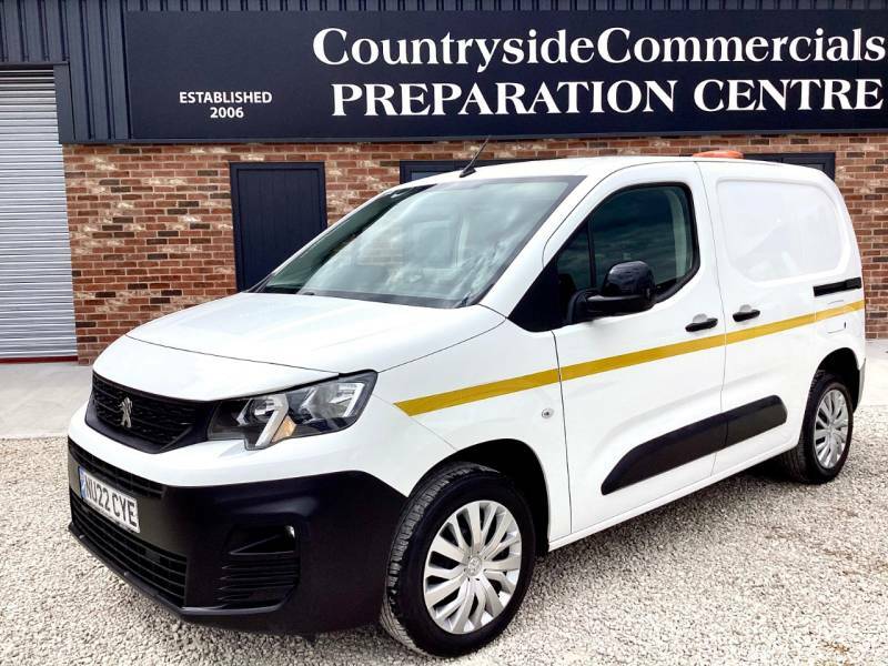 Peugeot Partner 1000 1.5 Bluehdi 100 Professional Prem Van 6 Spd White #3