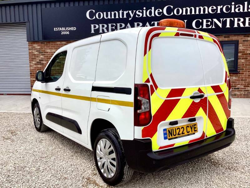 Peugeot Partner 1000 1.5 Bluehdi 100 Professional Prem Van 6 Spd White #4