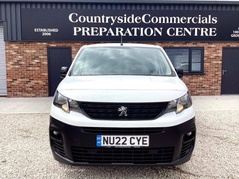 Peugeot Partner 1000 1.5 Bluehdi 100 Professional Prem Van 6 Spd White #2
