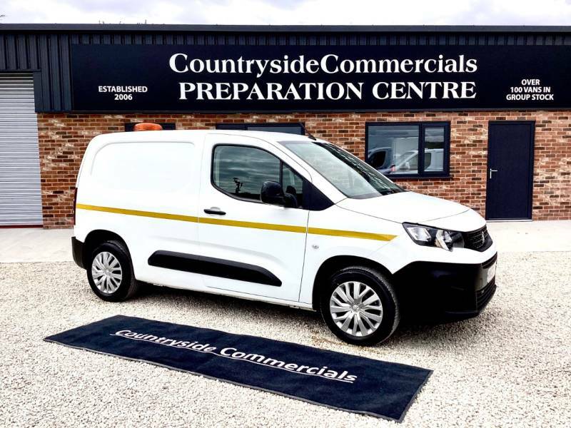 Peugeot Partner 1000 1.5 Bluehdi 100 Professional Prem Van 6 Spd White