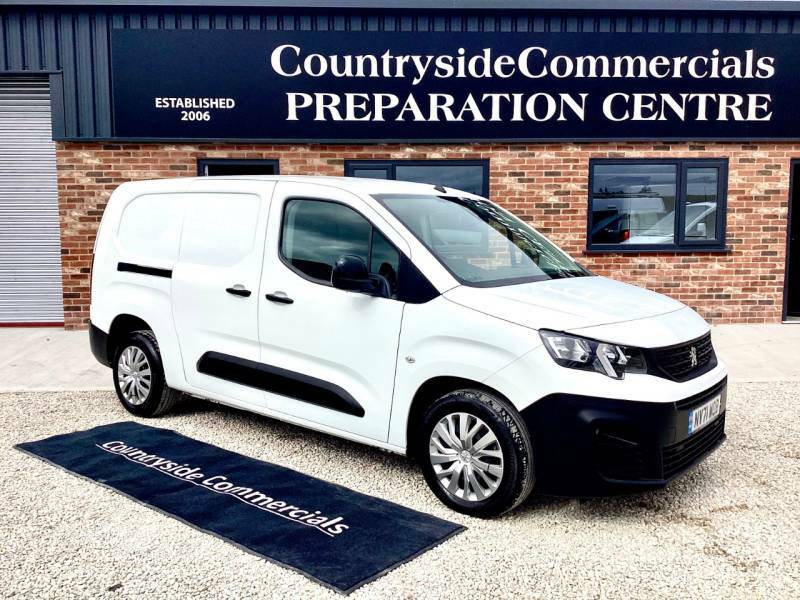 Peugeot Partner 850 1.5 Bluehdi 100 Professional Premium Crew Van White
