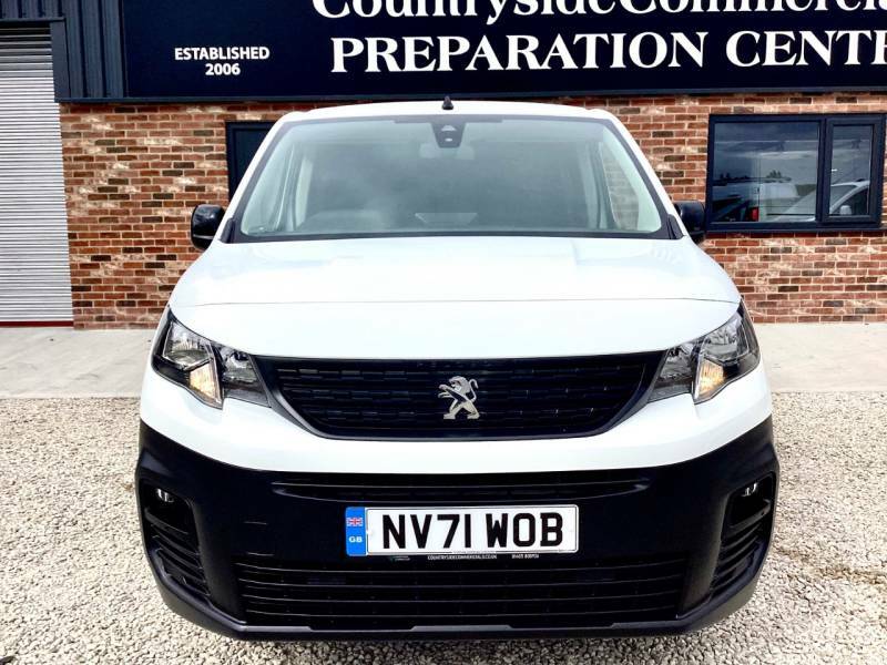 Peugeot Partner 850 1.5 Bluehdi 100 Professional Premium Crew Van White #2
