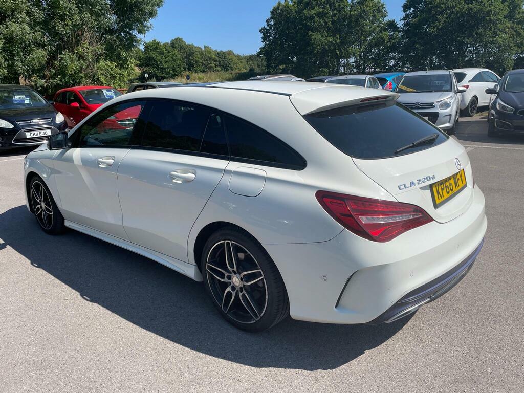 Mercedes-Benz CLA Class 2.1 Cla220d Amg Line Shooting Brake 7G-dct Euro 6 White #6