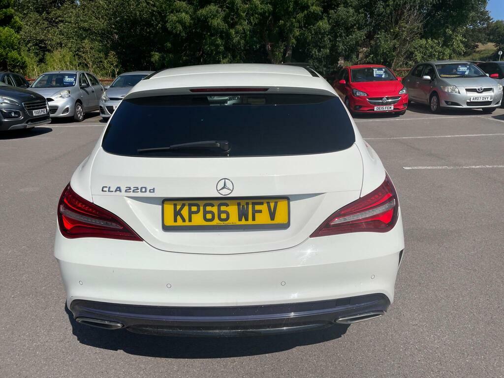 Mercedes-Benz CLA Class 2.1 Cla220d Amg Line Shooting Brake 7G-dct Euro 6 White #4