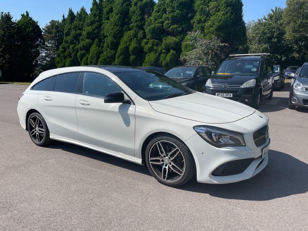 Mercedes-Benz CLA Class 2.1 Cla220d Amg Line Shooting Brake 7G-dct Euro 6 White