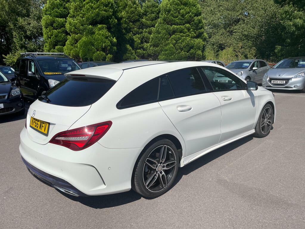 Mercedes-Benz CLA Class 2.1 Cla220d Amg Line Shooting Brake 7G-dct Euro 6 White #3