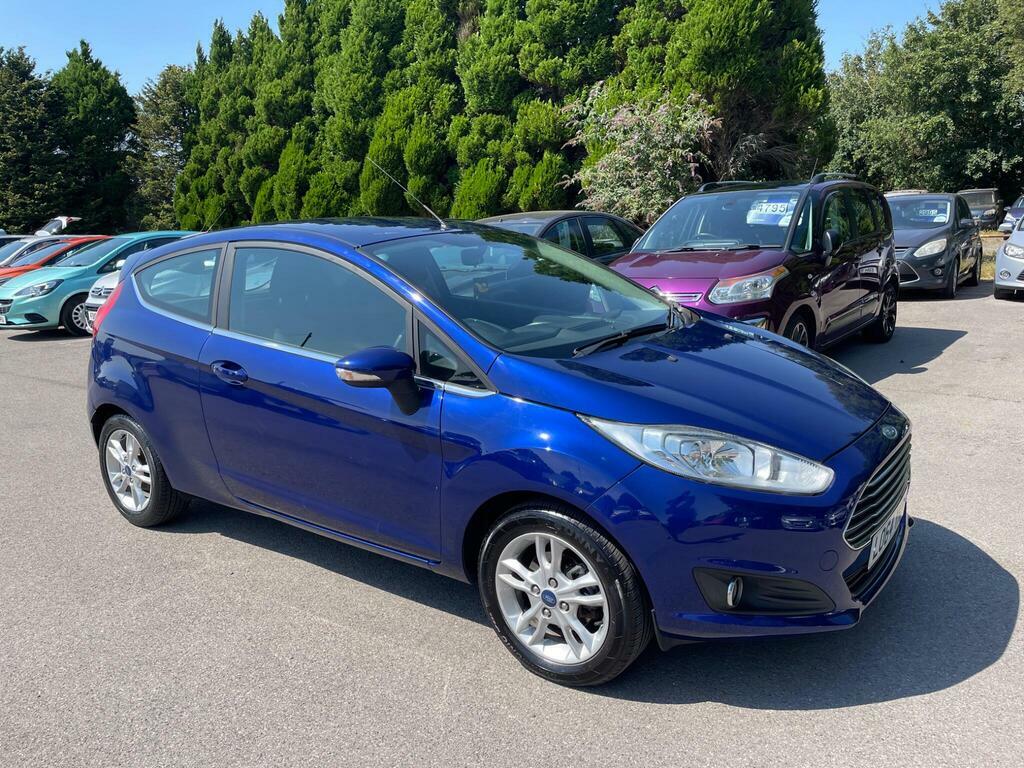 Ford Fiesta 1.25 Zetec Euro 5 Blue