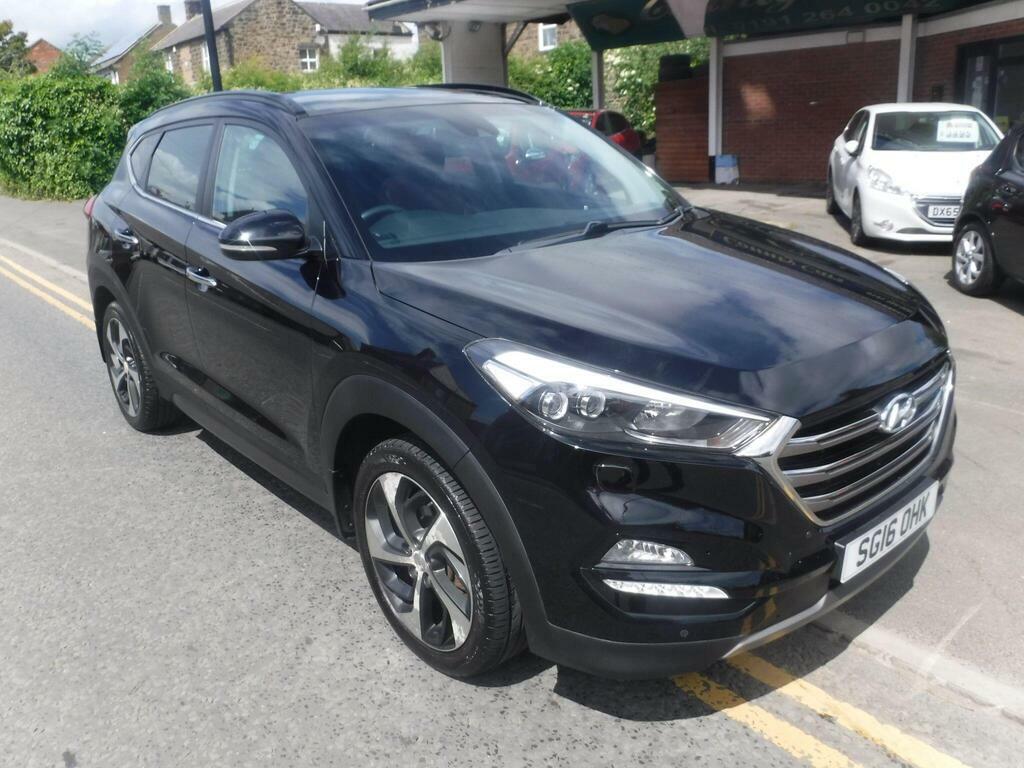 Hyundai Tucson 2.0 Crdi Premium Se 4Wd Euro 6 Black #2