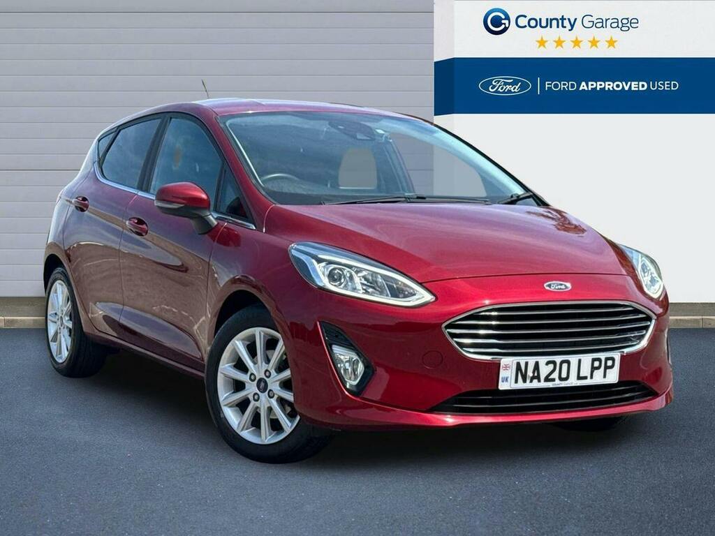 Ford Fiesta 1.0T Ecoboost Titanium X Hatchback Manu Red