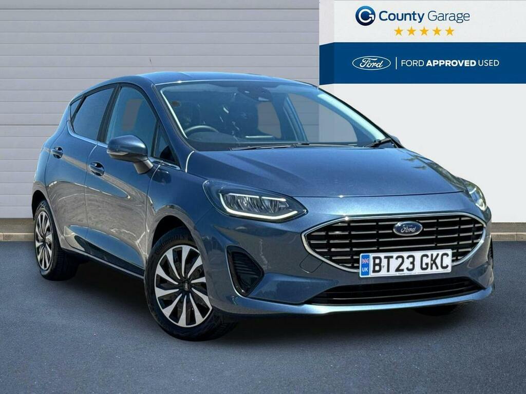 Ford Fiesta 1.0T Ecoboost Titanium Hatchback Blue