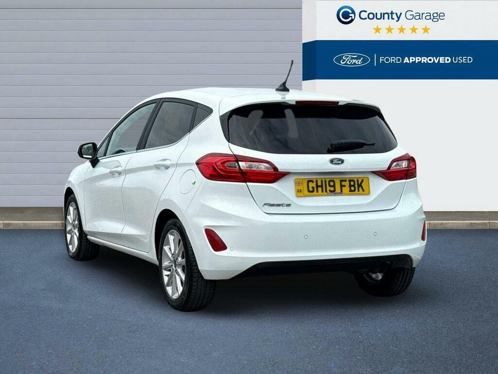 Ford Fiesta 1.0T Ecoboost Gpf Titanium Hatchback Au White #3