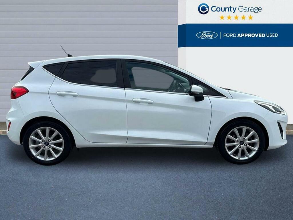 Ford Fiesta 1.0T Ecoboost Gpf Titanium Hatchback Au White #4