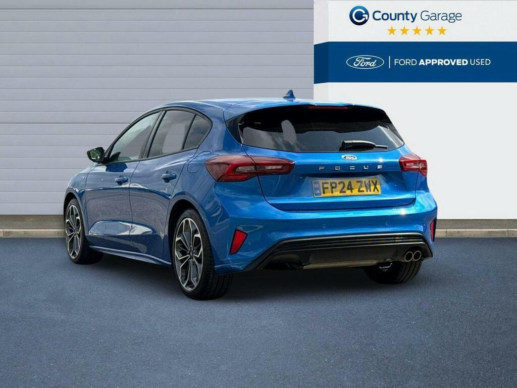 Ford Focus 1.0T Ecoboost Mhev St Line X Hatchback FP24ZWX Blue #3