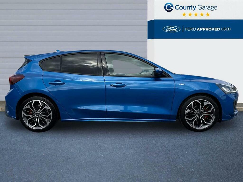 Ford Focus 1.0T Ecoboost Mhev St Line X Hatchback FP24ZWX Blue #4