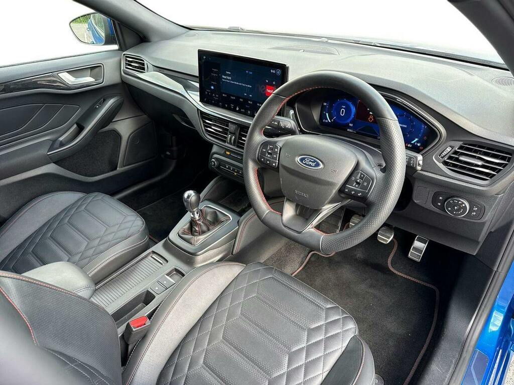 Ford Focus 1.0T Ecoboost Mhev St Line X Hatchback FP24ZWX Blue #6