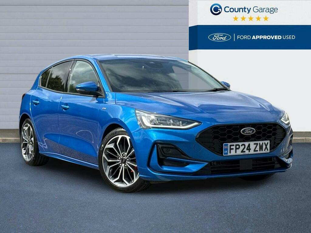 Ford Focus 1.0T Ecoboost Mhev St Line X Hatchback Blue