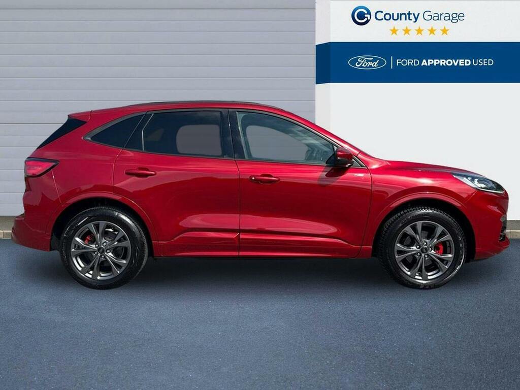Ford Kuga 2.5 Duratec 14.4Kwh St Line Edition Suv Red #4