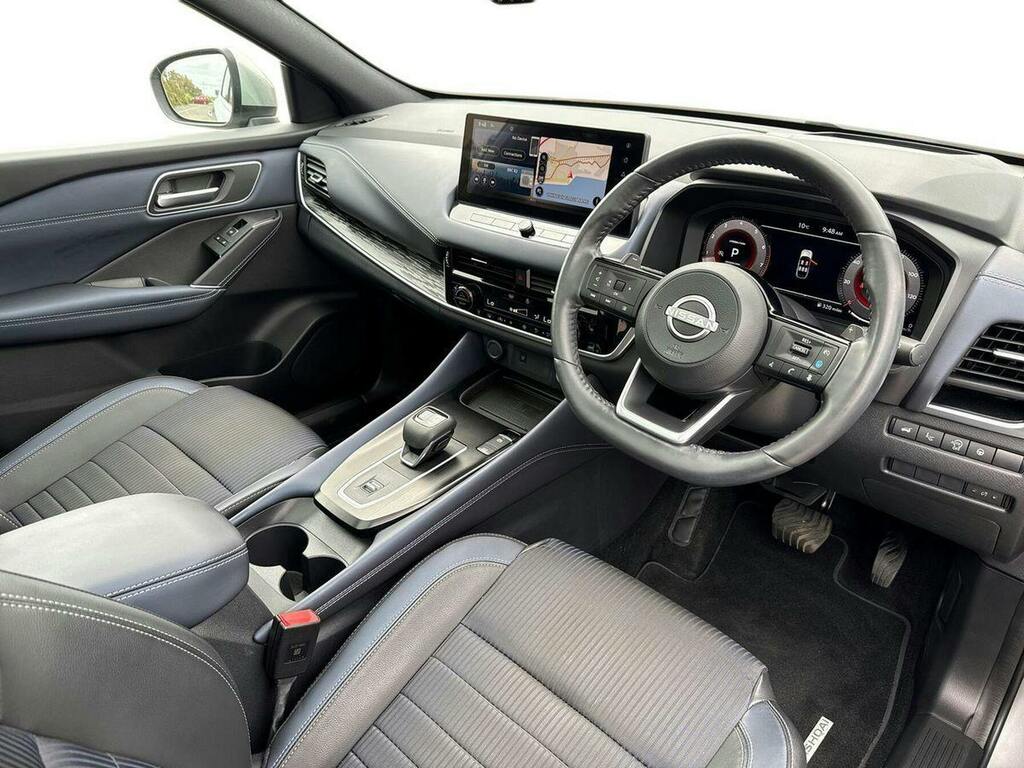 Nissan Qashqai 1.3 Dig T Mhev Tekna Suv Hybrid Xtron E Silver #6