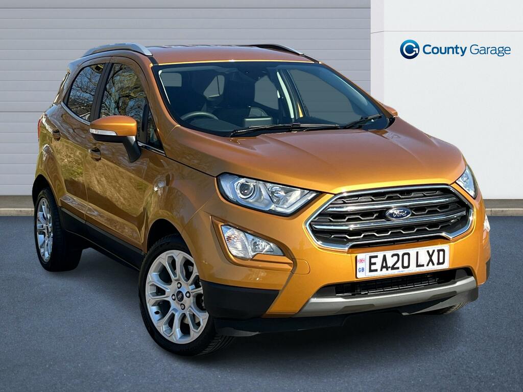 Ford Ecosport 1.0T Ecoboost Gpf Titanium Suv E Yellow