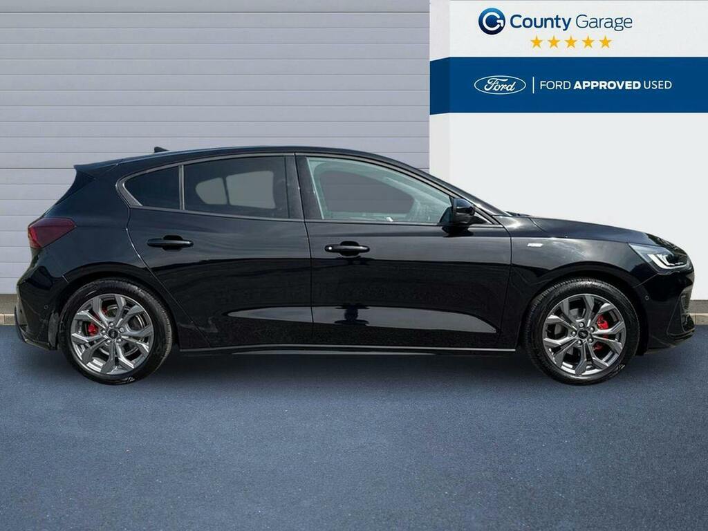 Ford Focus 1.0T Ecoboost Mhev St Line Hatchback Hy EA75AXC Black #4
