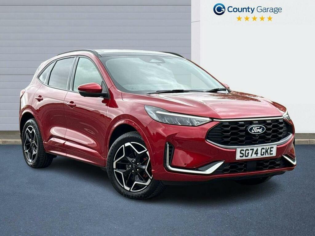 Ford Kuga 2.5 Duratec 14.4Kwh St Line X Suv Plug Red
