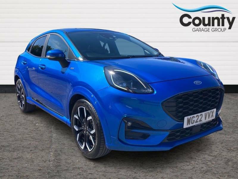 Ford Puma 1.0 Ecoboost Hybrid Mhev St-line X Dct - 2022 Blue