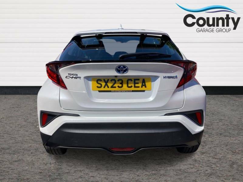 Toyota C-Hr 1.8 Hybrid Icon Cvt White #6
