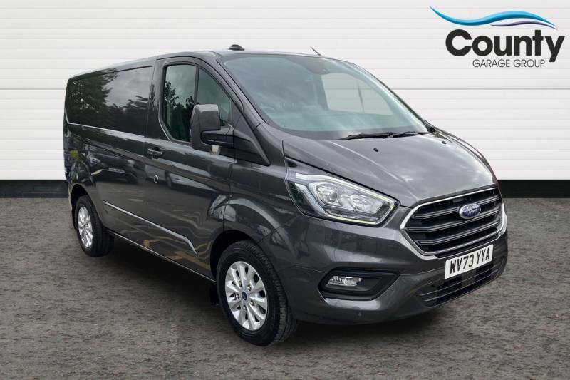 Ford Transit Custom 2.0 Ecoblue 170Ps Low Roof Limited Van Grey