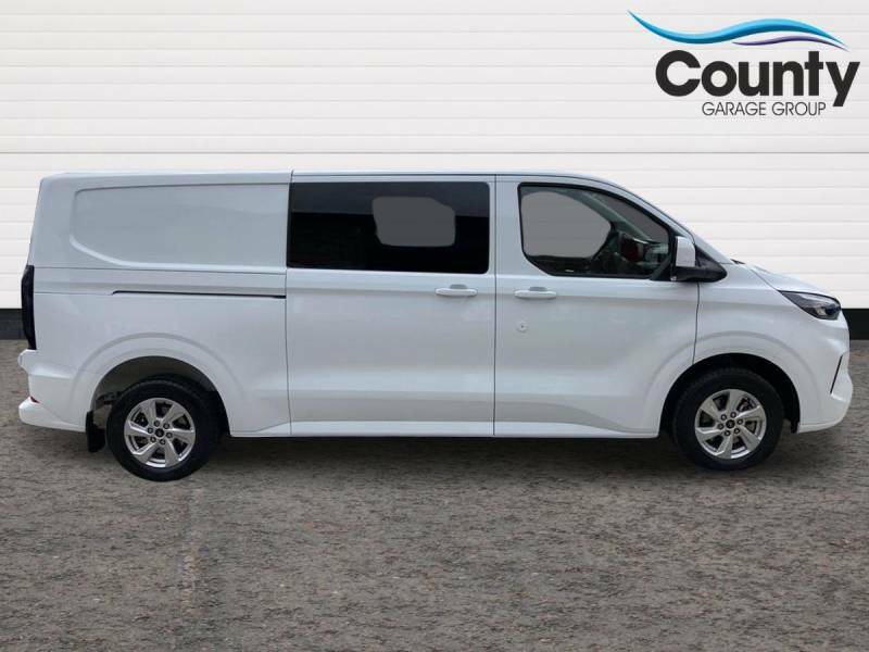 Ford Transit Custom 2.0 Ecoblue 136Ps H1 Double Cab Van Limited WG75HDU White #5