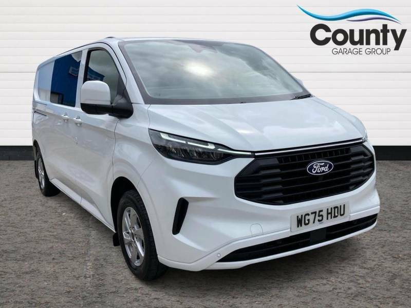 Ford Transit Custom 2.0 Ecoblue 136Ps H1 Double Cab Van Limited White