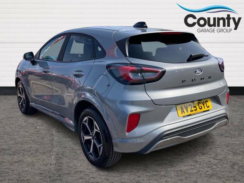 Ford Puma 1.0 Ecoboost Hybrid Mhev St-line - 2025 25 AV25GYC Silver #2