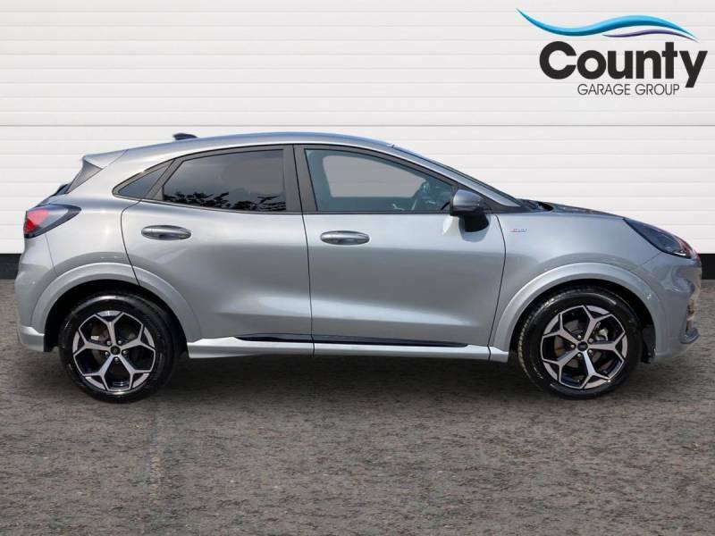 Ford Puma 1.0 Ecoboost Hybrid Mhev St-line - 2025 25 AV25GYC Silver #5