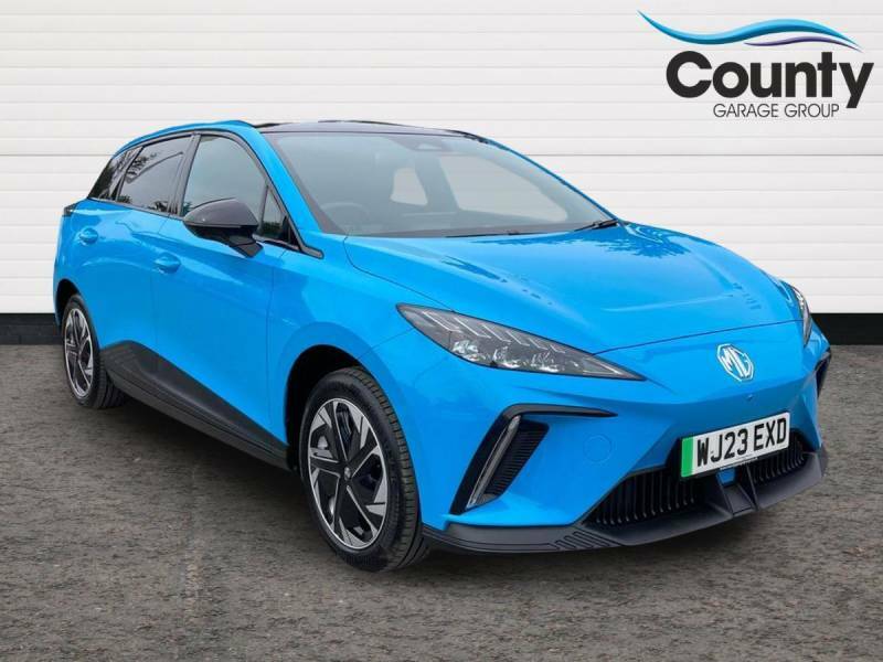 MG MG4 150Kw Trophy Ev Long Range 64Kwh Blue