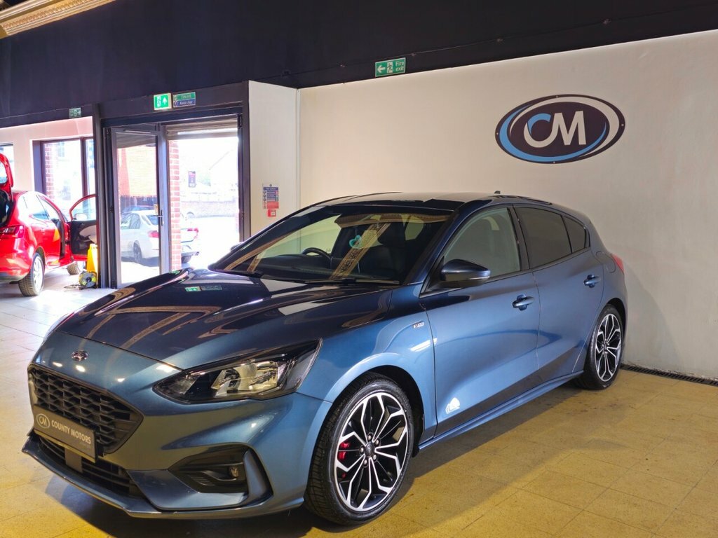 Ford Focus 1L St-line X Blue #4
