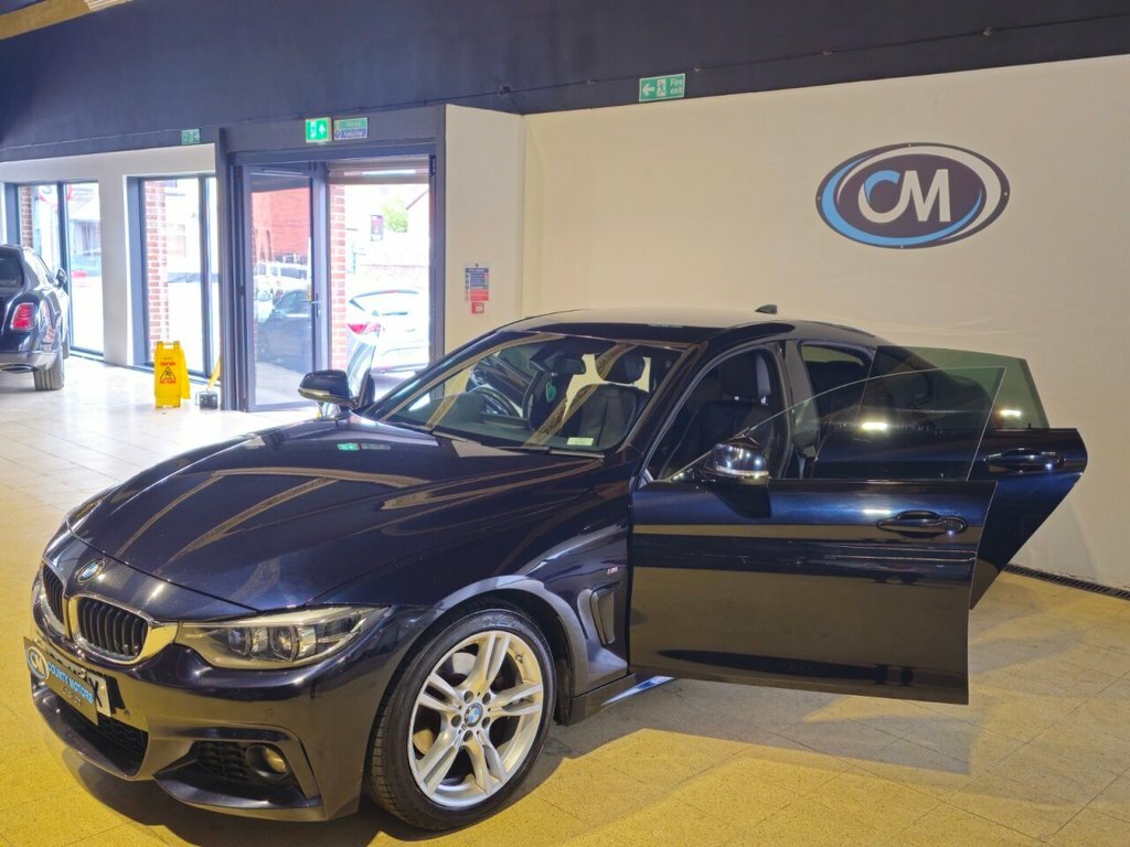BMW 4 Series Gran Coupe 2L M Sport Black #6