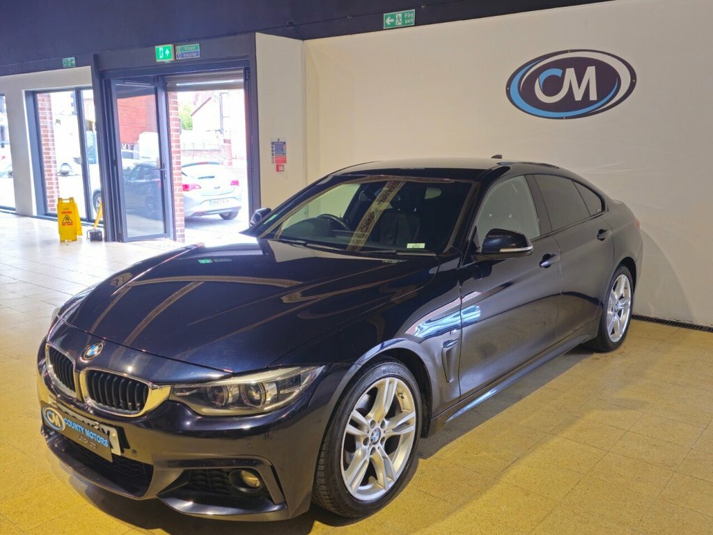 BMW 4 Series Gran Coupe 2L M Sport Black #4